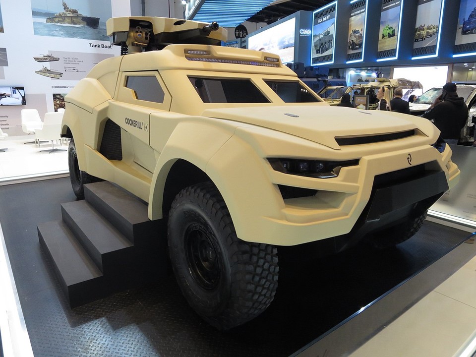 Cockerill i-X Belgian 4x4 Armored Fighting Vehicle (B)